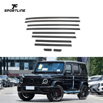 Carbon Fiber Side Molding Trim Sticker for Mercedes G-Class W463 G63 G65 G500